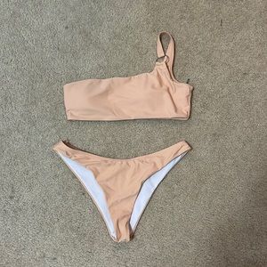 Cream bikini